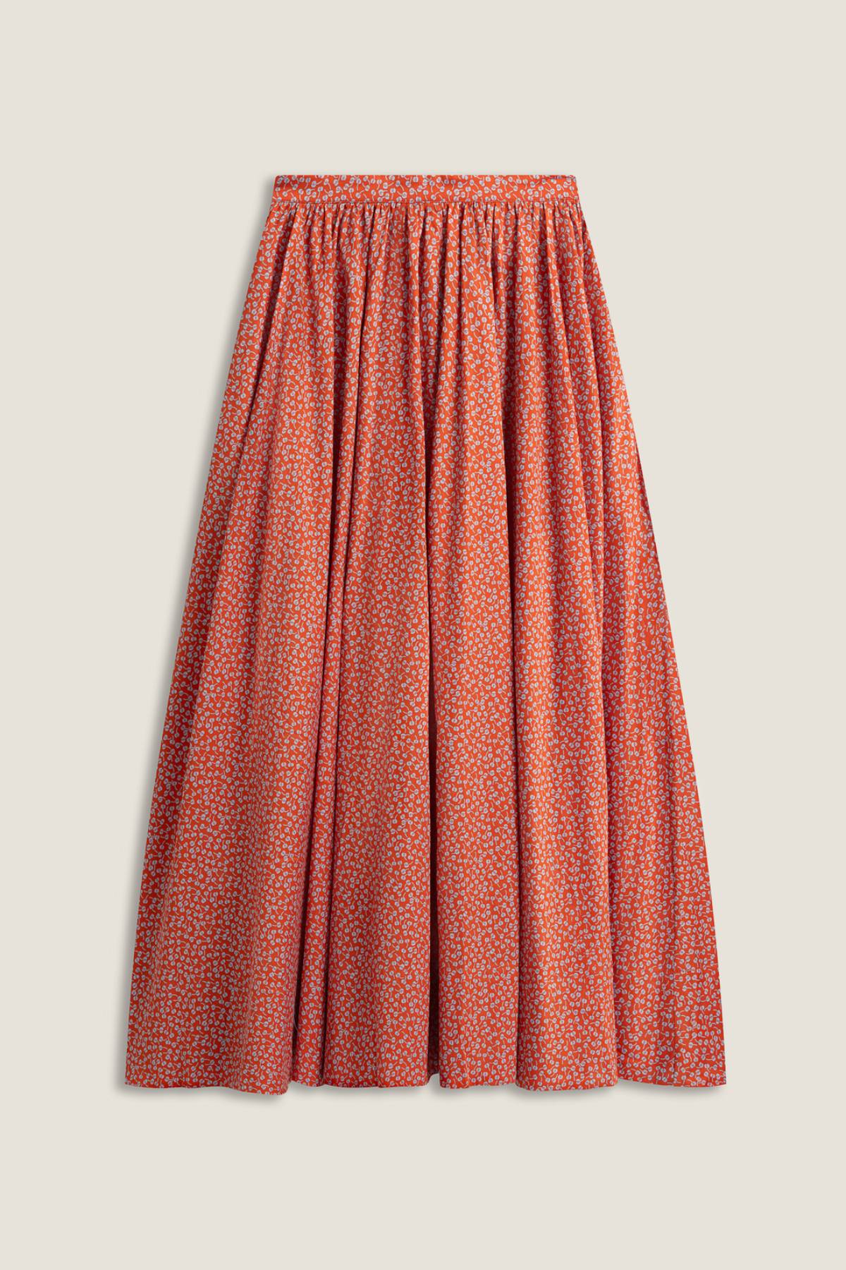 Kate's Coral Skirt