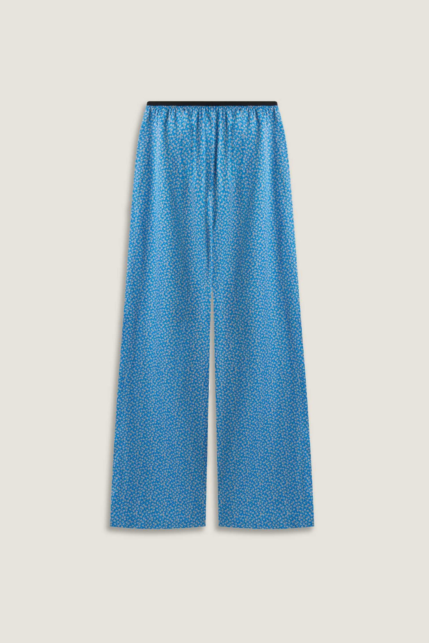 Blue cotton trousers