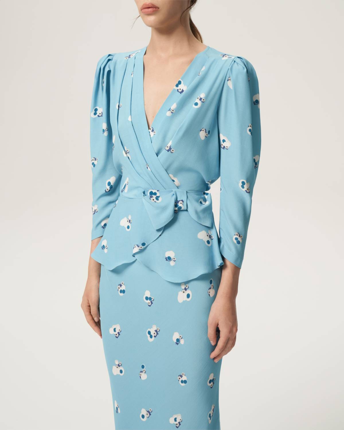 Suit Magda blue SS"25