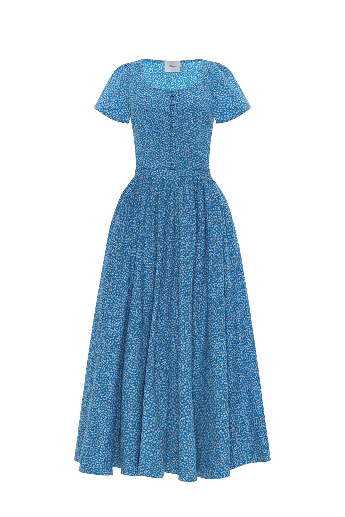 Kate's skirt is blue