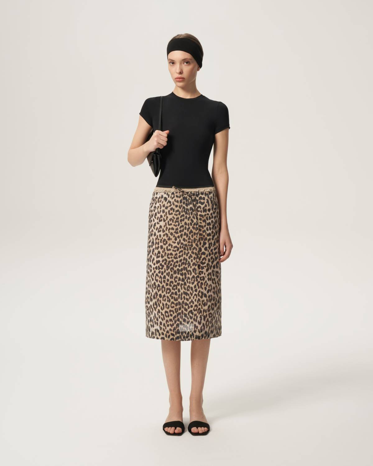 Leopard skirt