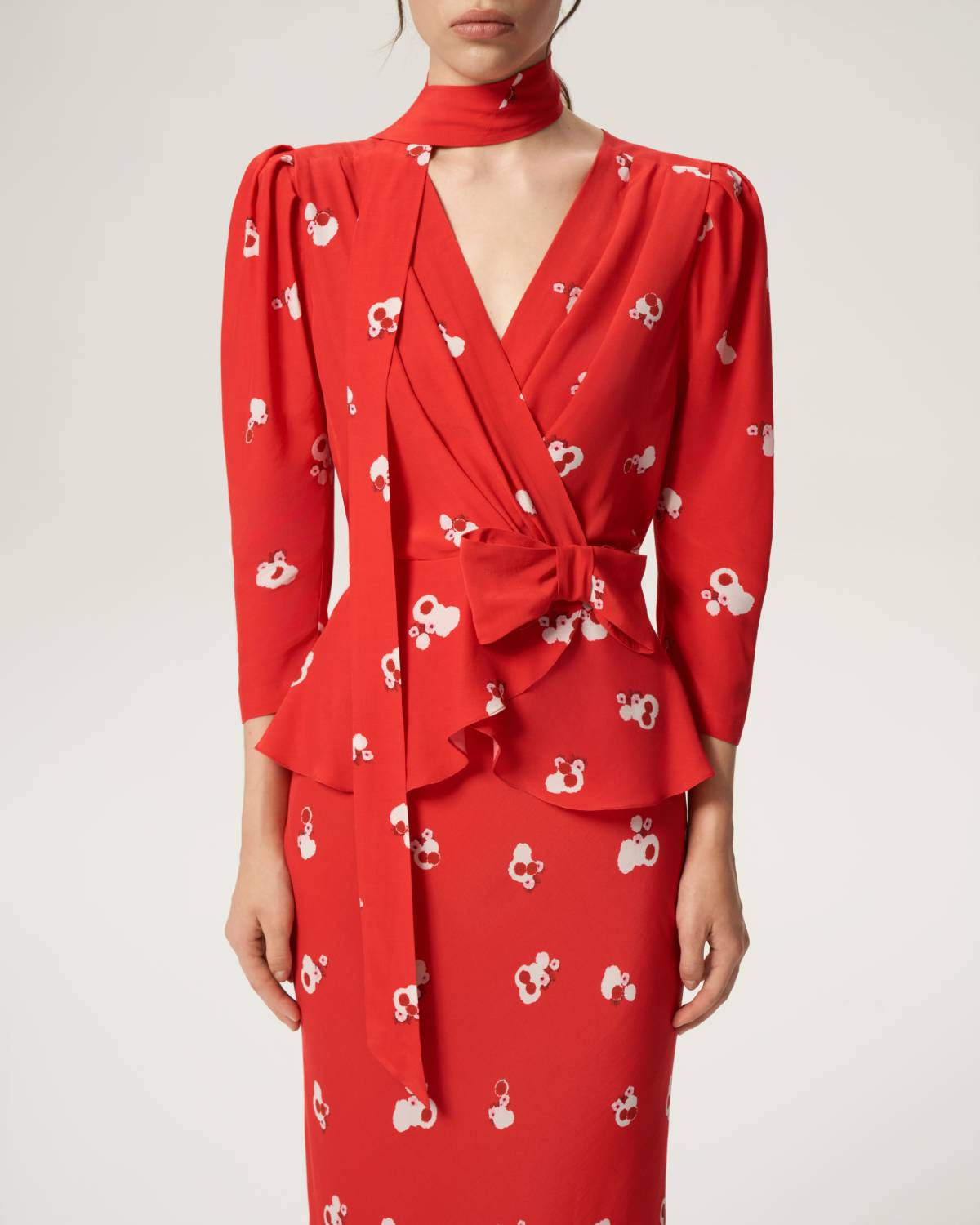 Suit Magda scarlet SS"25