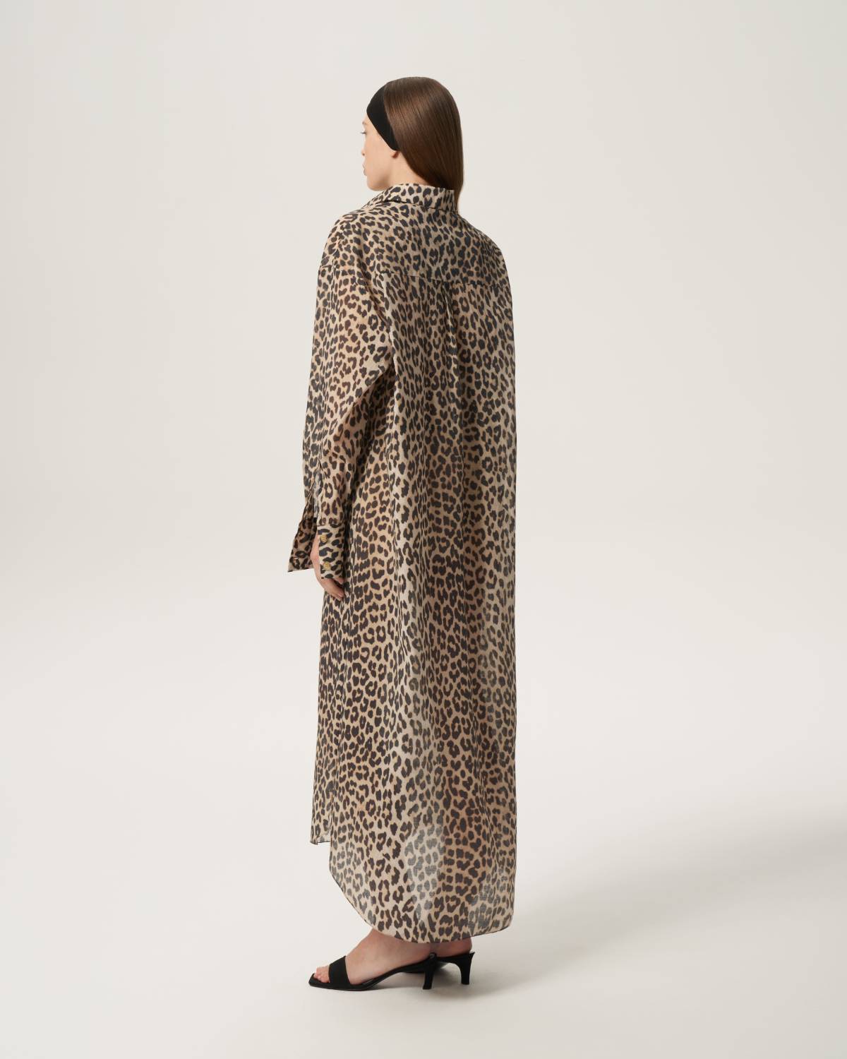 Leopard Shirt Dress