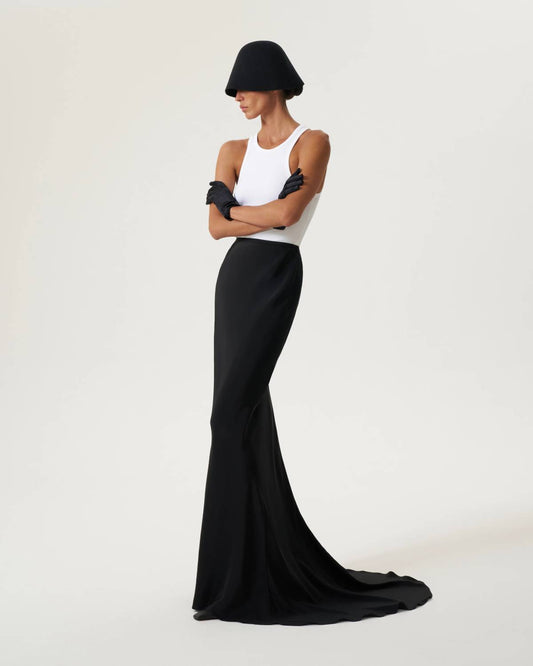 Vintage Maxi Skirt Black