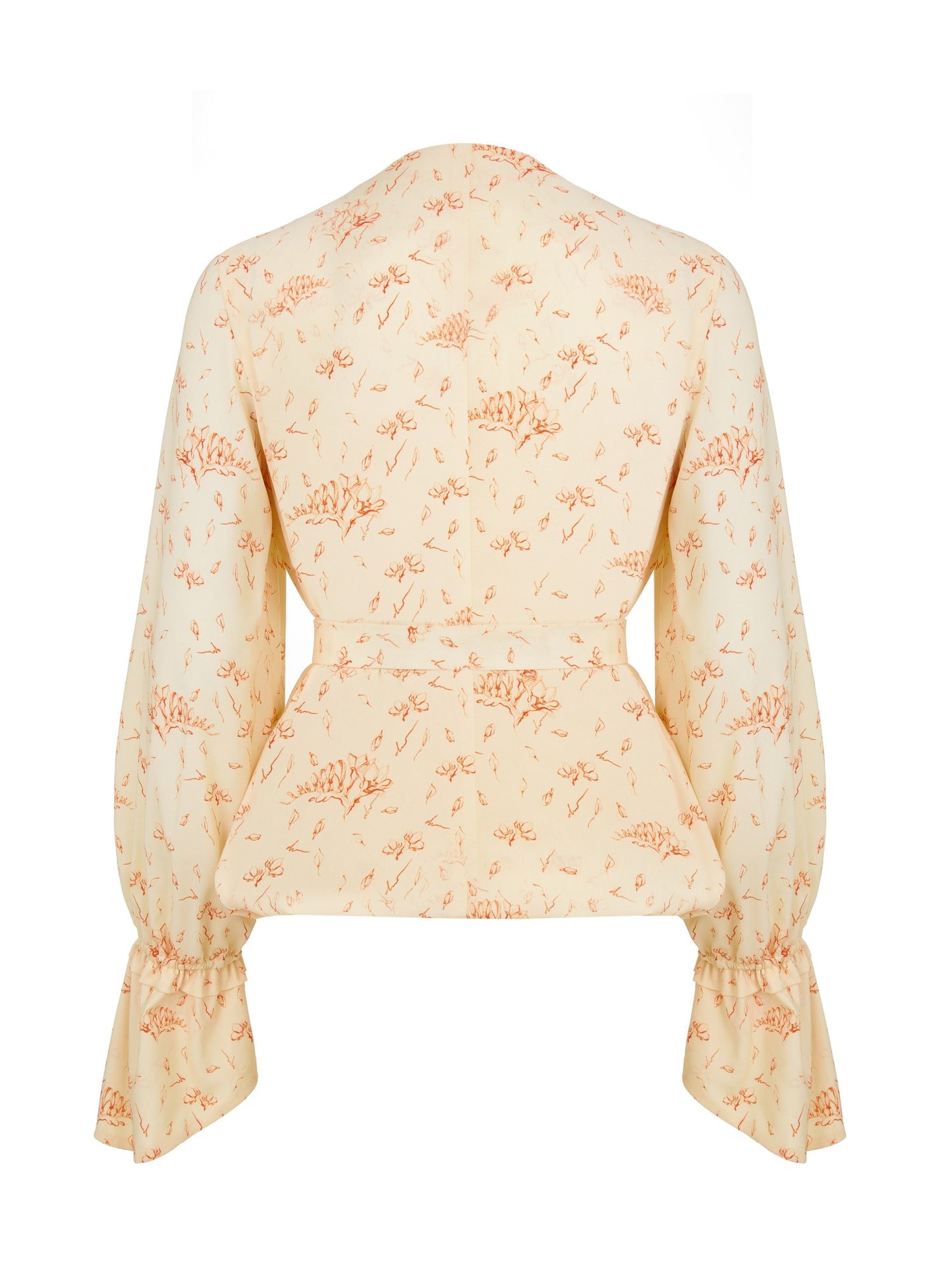 BLOUSE AND SKIRT WITH SIGNATURE FLORAL PRINT YELLOW