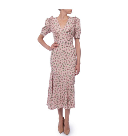 MAIZEL PINK FLORAL DRESS