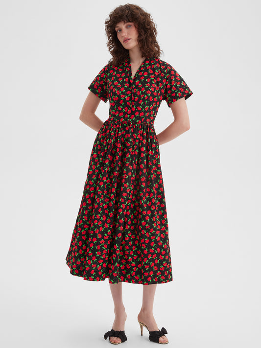 Red and Black Cotton 100%