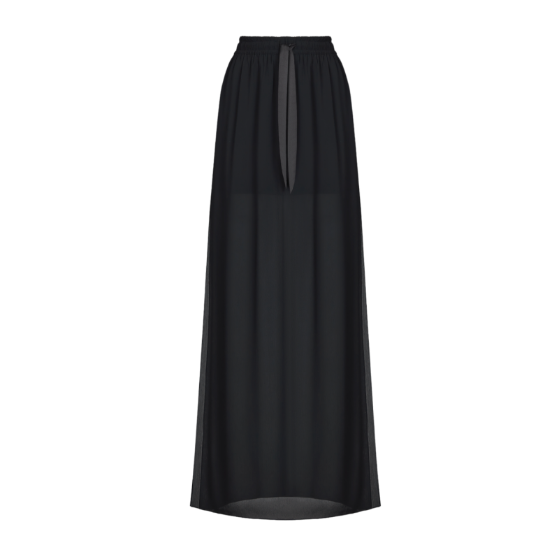 Maxi skirt with slits