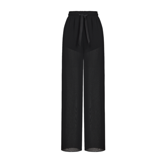 DV CRINKLED CHIFFON TROUSERS